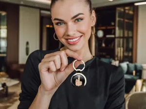 Picture Keyring Photo Metallic Build